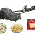 Linha de processamento de batatas fritas automáticas completas